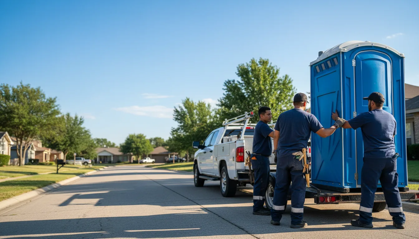 Portable Toilet Rental in Red Oak, IA near me